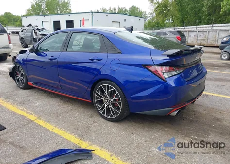 2023 Hyundai Elantra N from USA, damaged, VIN KMHLW4AK0PU012943